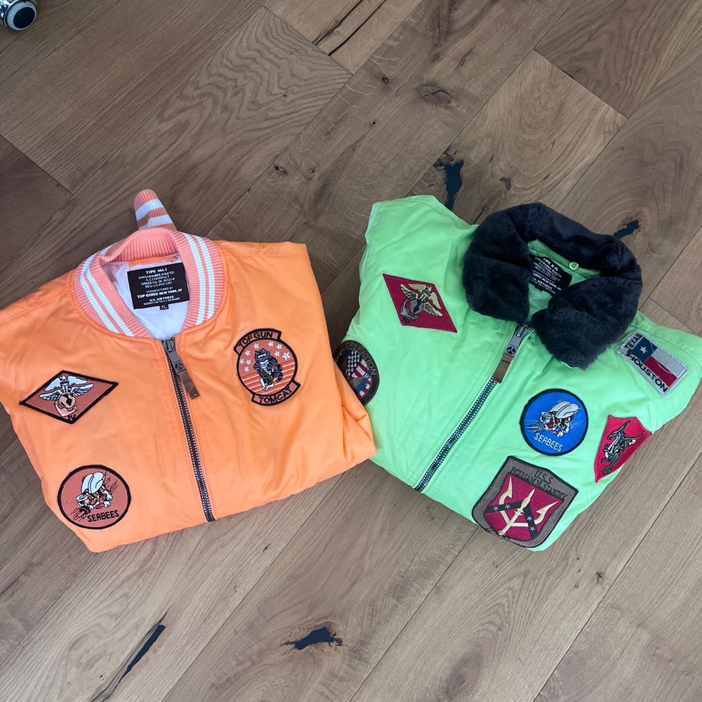 TOP GUN Type MA-1 Bomber Jacket Bundle